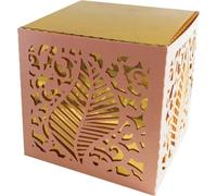 50 paquets Laser Cut Boîte Cadeau Pour Petites Choses, Petits Bonbons vides Boîtes Faveur Pour Anniversaire Mariage Fête