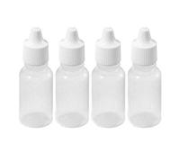 50 pcs 15 ml compte-gouttes compressible en plastique vide flacon compte-gouttes rechargeable portable yeux liquides compte-gouttes bouteilles avec bouchons amovibles et capsules à visser