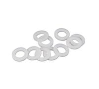 50 PCS 18x8x2mm PTFE Flat Washer Gasket Spacer Sealing For M20x1.5mm Metric Pressure Gage YZWRWRMKTB