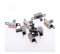 50 Pcs 7mm Height Knob 3 Pin 2 Position 1P2T SPDT Panel Slide Switch 0.5A 50V DC NWPNLXEA