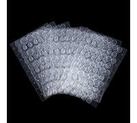 50 pcs Autocollant d'Ongle de Colle Double Face, Autocollant d'Ongle Adhésif Transparent Onglets Adhesive Tabs Autocollant de colle à Ongles False Nail Tips Sticky Tape Adhesive Faux Ongles Conseils