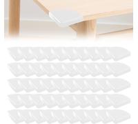 50 Pcs Baby Corner Protectors Soft Table Corner Protectors Baby Table Corner Protectors Table Corner Protectors Table Corner Protectors Stickers White