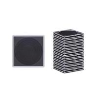 50 PCS Coin Capsules, Coin Snap Holders with 5 Sizes Black Gaskets, Clear Coin Cases for Coin Collection Supplies
