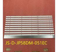 50 PCS For 5 TV Barre 10 pièces/ensemble LED Nipseyteko, 5LED Nipseyteko polaroid 58 JS-D-JP58DM-051EC(81225) E58DM100