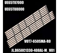 50 PCS For 5 TV Rétroéclairage LED TV 65 "", UN65TU8000, UN65TU8200, UN65TU7000, UE65TU7000, UE65TU7SpringK, UE65TU7020K, JL.D650C1330-408AL-M_V01 408AR-M _ V0 ""Nipseyteko