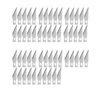50 pcs Lame Scalpel de Rechange Lame de Antirouille pour Cutter de Prcision Scalpel Chirurgical Scalpel Modelisme 11 PZCC