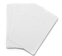 50 pcs/lot 6x9 cm solide Kraft papier carte boucles d'oreilles colliers cartes d'affichage pour bijoux emballage carton carte oreille goujons étiquette volanteTraitement séduisant