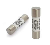 50 pcs/lot DC Fusible Solaire 30A Stardand 1000VDC PV Fusible Lien Fil Fusible 10x38mm Protection De Sécurité BX0234 Câblage de protection