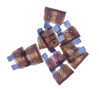 50 pcs/lot fusible de voiture moyen 7.5A Auto voiture moto automobile FUSIBLES APM ATM 7.5A, fusible à lame moyenne Câblage de protection