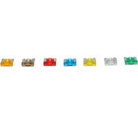 50 pcs/lot Mini Taille Micro Voiture Auto Lame Fusible 5A 7.5A 10A 15A 20A 25A 30A Câblage de protection (Color : 10a)