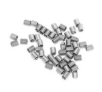 50 PCS M3.5 x 0.6 Inserts de réparation de fil, bague de trou de vis en acier inoxydable, fixer les fils endommagés, métaux mous, restauration de meubles d'équipement (2.5D)