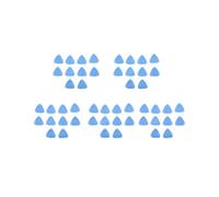 50 Pcs Ouverture Pry Outil pour Téléphone Mobile Téléphone Mobile Écran Cas Lcd Pda Réparation Ordinateur Portable / Guitare Pick Bleu Clair