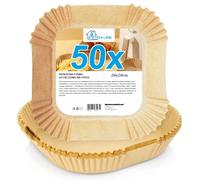 50 pcs Papier Cuisson pour Friteuse Friteuse à Air Chaud Grill Four Air fryer...