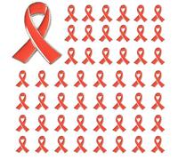 50 PCS Pins Octobre Rose, Octobre Rose Accessoires Avec Boucle Papillon | Octobre Rose Broche Ruban Cancer Du Sein Accessoires De Décoration Pour Décoration Accessoires De Fête Et Événements