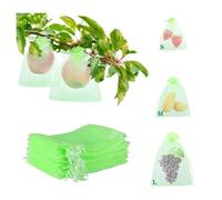 50 pcs Sac Protection Fruits 30 x 20 cm Sacs Filets Protection des Grappes Sachet Protection Raisin Contre Les Oiseaux et Insectes