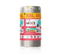 50 PCs. Sacs poubelle écologiques LD Argent 35L Premium xxl Vigo