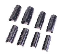50 PCS Serre Clips, Jardin Bâtiments Tube Clip, Clips à Film de Serre Fixation pour Tubes Ronds, Accessoires de Jardin pour Serres, Abris et Bâches Extérieures (Φ19)