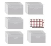 50 PCS/Set Clear Stamp And Day De Rangement Enveloppes Pouilles POCHETS STACKING STOCKING