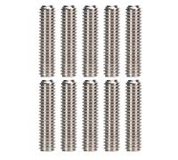 50 Pcs Set Screw Assortment Kit, A2-70 Stainless Steel Grub Screws Hardware Fasteners for Machinery Automotive and Furniture (M3*12)