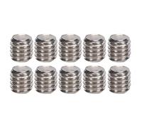 50 Pcs Set Screw Assortment Kit, A2-70 Stainless Steel Grub Screws Hardware Fasteners for Machinery Automotive and Furniture (M3*3)
