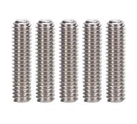 50 Pcs Set Screw Assortment Kit, A2-70 Stainless Steel Grub Screws Hardware Fasteners for Machinery Automotive and Furniture (M2.5 * 10)