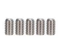 50 Pcs Set Screw Assortment Kit, A2-70 Stainless Steel Grub Screws Hardware Fasteners for Machinery Automotive and Furniture (M3*5)