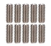50 Pcs Set Screw Assortment Kit, A2-70 Stainless Steel Grub Screws Hardware Fasteners for Machinery Automotive and Furniture (M2*5)