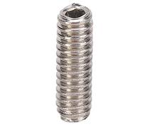 50 Pcs Set Screw Assortment Kit, A2-70 Stainless Steel Grub Screws Hardware Fasteners for Machinery Automotive and Furniture (:M2*6)