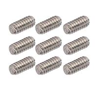 50 Pcs Set Screw Assortment Kit, A2-70 Stainless Steel Grub Screws Hardware Fasteners for Machinery Automotive and Furniture (M2*4)
