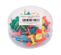 50 pcs. Tableau d'affichage Aiguilles Pins multicolores Tableau en liège
