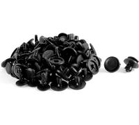 50 Pcs Trou de 7mm Dia Plastique Agrafe pour Voiture Porte Carte Garniture Panneau