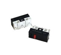 50 petits interrupteurs de souris 12,5 x 5,7 x 6,5 mm sans poignée/longueur de poignée 8,5 mm à 15 mm C NO NC 3 broches 2 A 125 V CA(K064a012-Sessile)