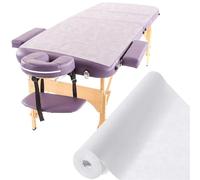 50 Pièces/1 Rouleau De Housses Jetables Pour Table De Massage, Draps De Table De Massage En Tissu Non Tissé Doux Pour Tatouage, Hôtels, Esthéticiennes