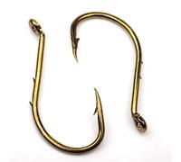 50 pièces Appât Support Haute Teneur En Carbone Acier Hameçons De Pêche Couleur Compensation Poulpe Bec Appât Mer Hameçon Taille 6 4 2 1 1/0 2/0 3/0 1#,2#,4#,6#,1/0#,2/0#,3/0#Acier au carbone