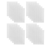 50 Pièces Autocollants D'évaluation par Étoiles Blancs, Papier, | Format Vierge, Adhésif, pour Livres et Films, Suivi de Lecture, Enseignants, Journaux et Programmes