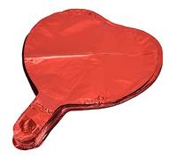 50 pièces ballons coeur rouge, Film d'aluminium de couleur vive ballon Mylar décorations d'amour coeur pour les fournitures de fête de mariage à la maison