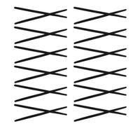 50 Pièces Bande de Finition Autocollante Noire | Doublure Intérieure Élastique, Texture Mate, Antidérapante et Respirante, pour Réparation de Serrage-tête et Création DIY