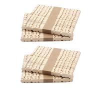 50 Pièces Bâtonnets de Bois Soi-même pour Enseignants, Beige | Bois Lisse, sans Échardes ni Bavures, Non Ciré, Usage en t Projets Créatifs