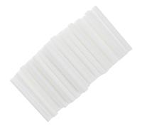 50 pièces bâtonnets filtre en coton 7,5 x 70 MM fibre blanc | Recharge pour humidificateur et diffuseur, filtration efficace, compatible avec l’aromathérapie, pour maison et voyage