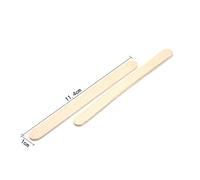 50 Pièces Bâtons Glace en Bois Naturel - Spatule Bricolage, Epilation, Abaisse Langue Adulte - Idéal pour La Cire Et La Glace