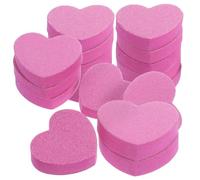 50 Pièces Bloc Polissoir Lime à Ongles Éponge Rose Double Face pour | Surface Fine Abrasive Lavable, Préparation des Faux Ongles et Gels, Outil Pratique pour Pédicure, Salons Professionnels
