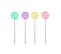 50 pièces/boîte épingles de Couture tête de Bouton Patchwork Aiguilles épingles de positionnement vêtements Bricolage Accessoires de Couture Aiguilles à outilsUn Design Simple et raffiné