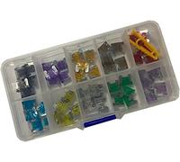 50 pièces/boîte Mini voiture fusibles 2A 3A 5A 7.5A 10A 15A 20A 25A 30A 35A avec boîte Clip assortiment Auto Micro lame Type fusible ensemble Câblage de protection
