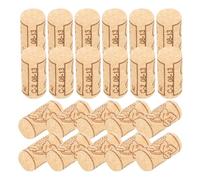 50 Pièces Bouchons de Liège pour Vin, Bois Beige | Lot de Bouchons pour Bouteilles, Usage Vin et Vin Mousseux, Finition Naturelle, Fermeture Serrée, Teinte Beige