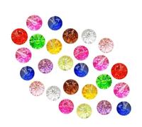 50 Pièces Boutons en Cristal Rose en Résine Chaudes | Finition Claire, Usage Simple, Lot Pratique pour Couture, Décoration DIY et Projets Créatifs