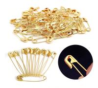 50 pièces Broches à aiguilles de sécurité, aiguilles de couture de sécurité, outils de couture DIY, adaptés à la fabrication, la couture, la création de bijoux, les tissus DIY, les clips de fixation p