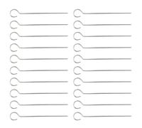 50 Pièces Brochette de Barbecue, Pointe Queue D’oie | Surface Lisse Antidérapante, Lot Compact Gain de Place, pour Fruits de Mer, Grilles et Repas Familiaux