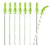 50 Pièces Brosses à Cils Jetables (Green)