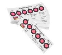 50 Pièces Carte D'humidité Papier 6 Points Détection 10%-60% Rh | Indicateur Couleur Changeante, Compatible Filaments Impression 3d, Usage Logistique et Armoires Dessiccantes