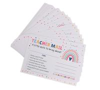 50 Pièces Cartes D’incitation pour École Primaire, Papier